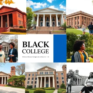 Students participating in the HBCU Legacy College Fair