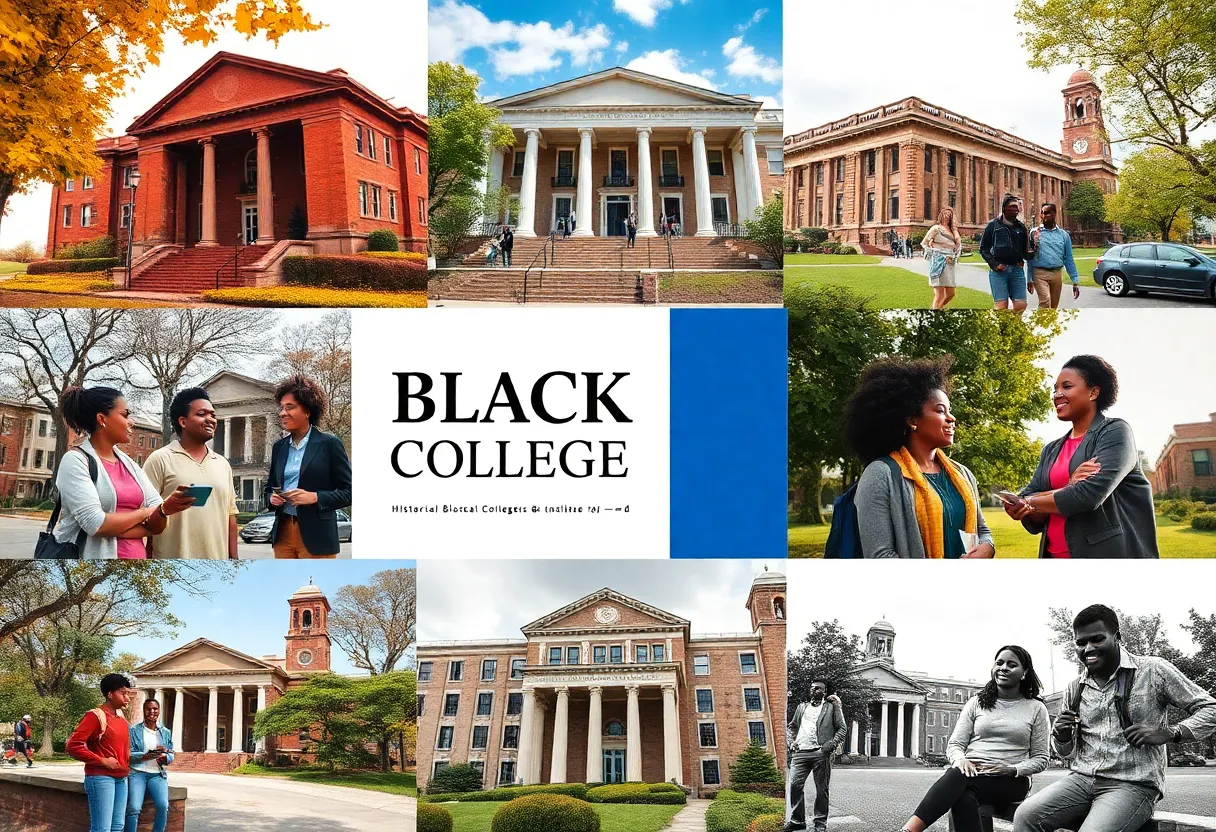 Students participating in the HBCU Legacy College Fair