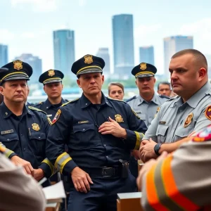 City council meeting in Jacksonville discussing public safety funding