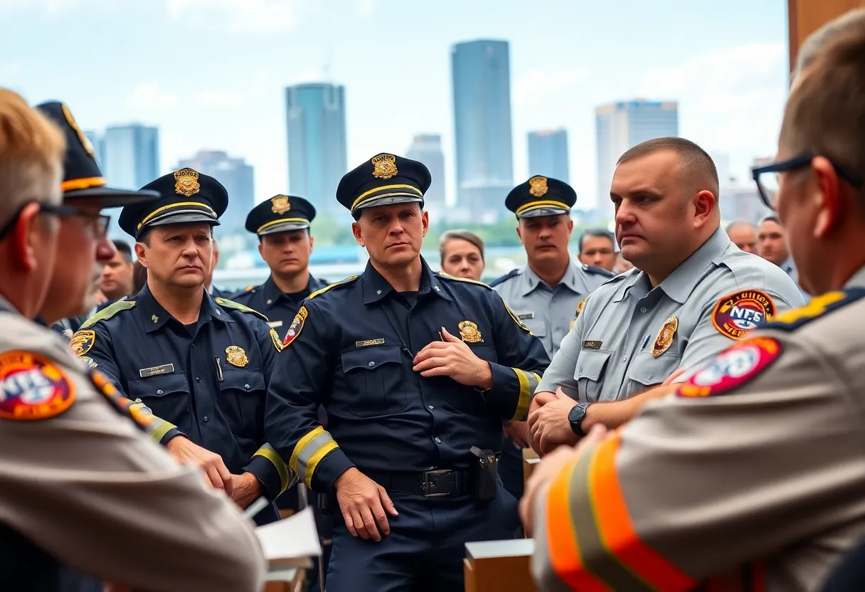 City council meeting in Jacksonville discussing public safety funding