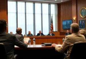 Jacksonville city council meeting discussing budget