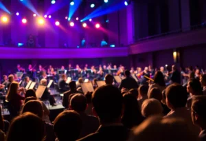 Jacksonville Symphony performing on stage