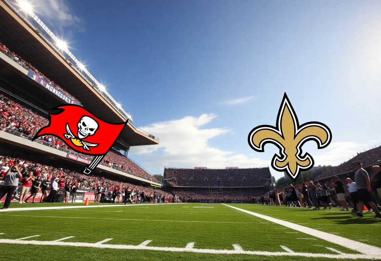 Tampa Bay Buccaneers face New Orleans Saints