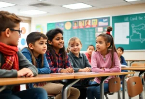 Classroom Discussion on Respect and Unity