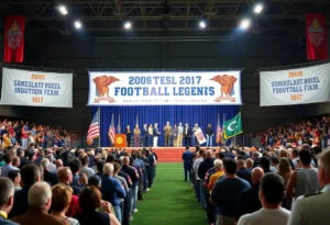 Celebration at the Florida-Georgia Hall of Fame induction ceremony