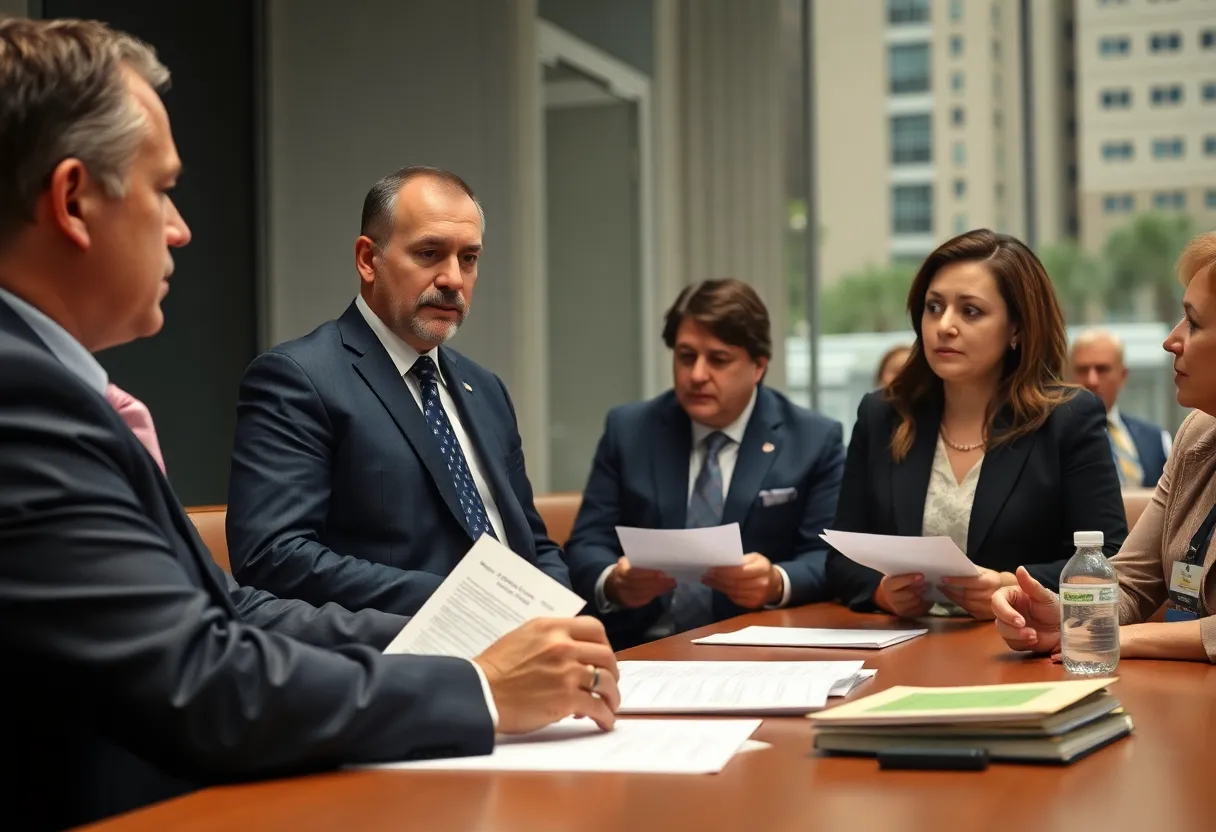 Jacksonville City Council discussing marketing funding proposal