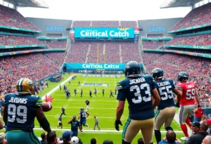 Jacksonville Jaguars versus Seattle Seahawks game day at EverBank Stadium