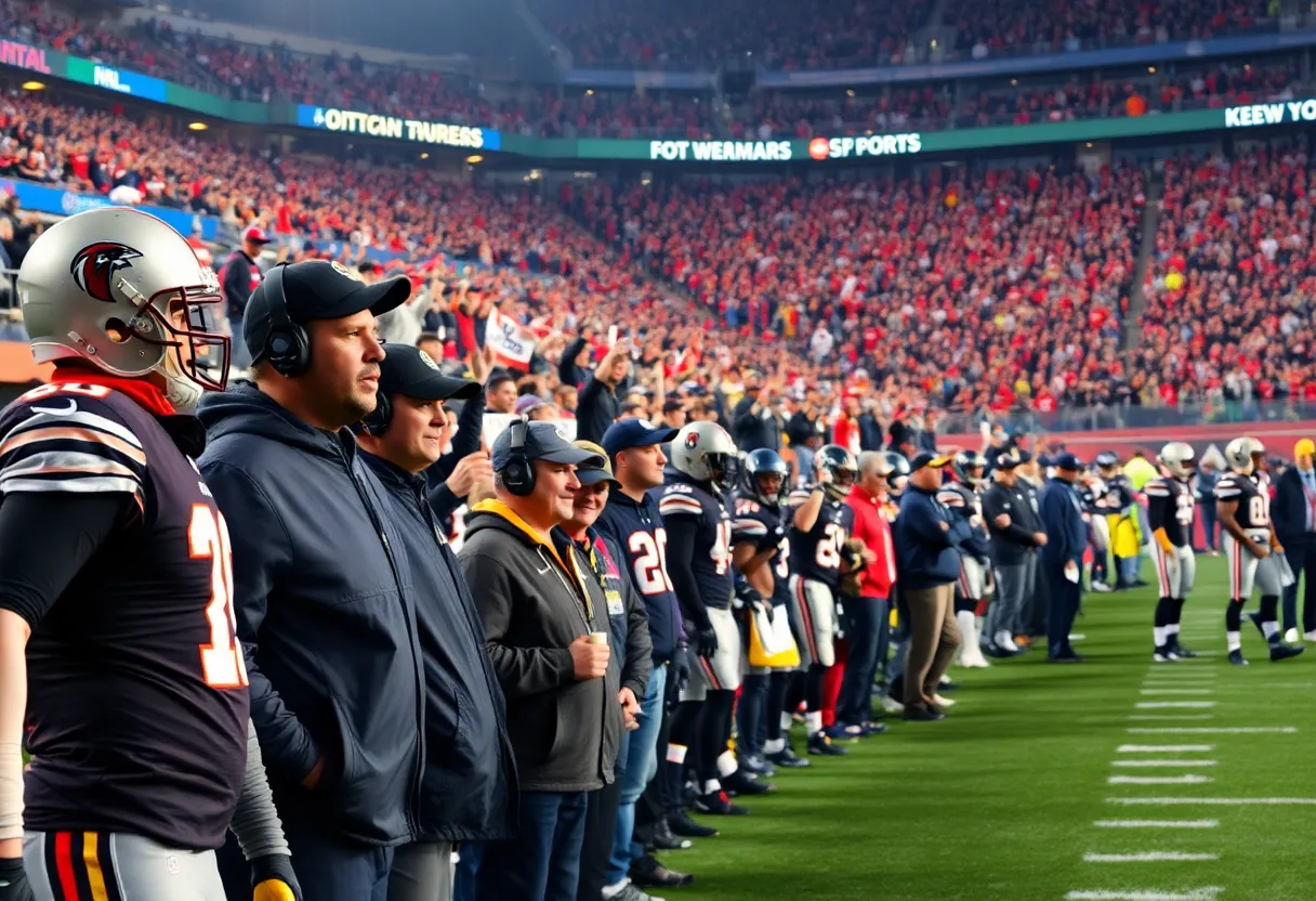 NFL Sideline Reporters in Action