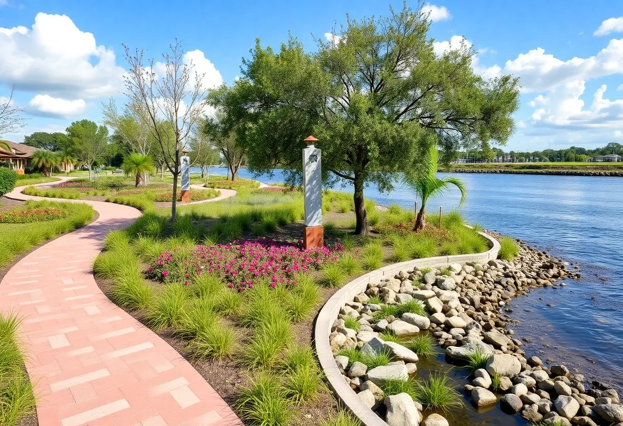 Conceptual design of the Metropolitan Park revitalization in Jacksonville