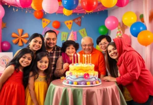 Travis Kelce surrounded by family at birthday celebration