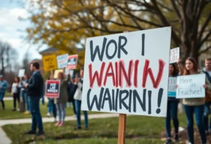Vandalized Sign at University of Oklahoma
