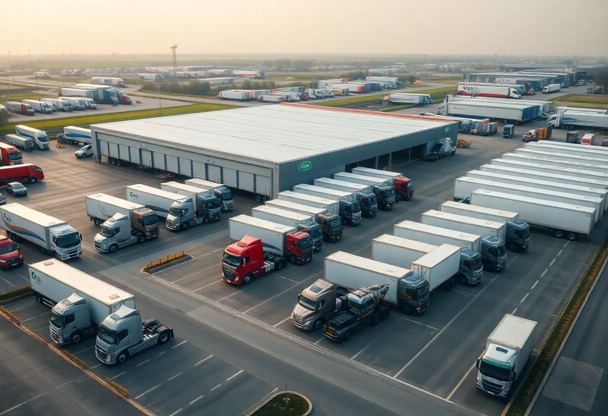 New terminal facility for Continental Express in Oswego, Illinois