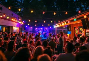 Indigo Dreamers performing at DAS Beer Garden