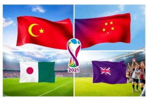 Image representing the joint bid for the 2031 Women's World Cup by the USA, Mexico, Costa Rica, and Jamaica.