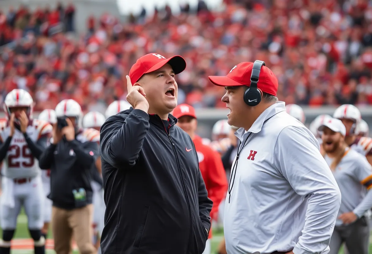 Abstract representation of coaching decisions in college football