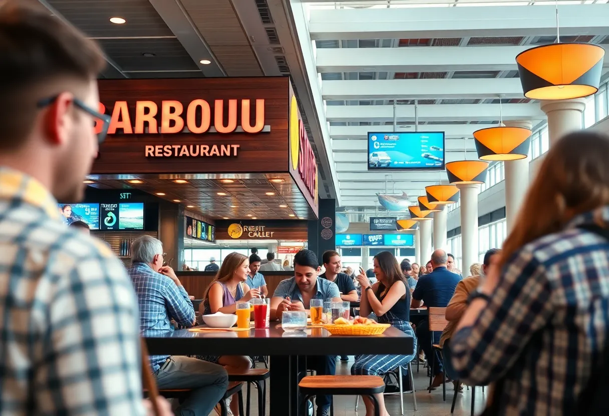 New Willie Jewell's Bar-B-Q location at Jacksonville International Airport
