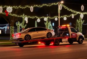 Tow truck providing free holiday rides in Jacksonville for impaired driving prevention