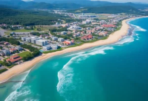 Coastal scenery representing affordable retirement cities in the USA.