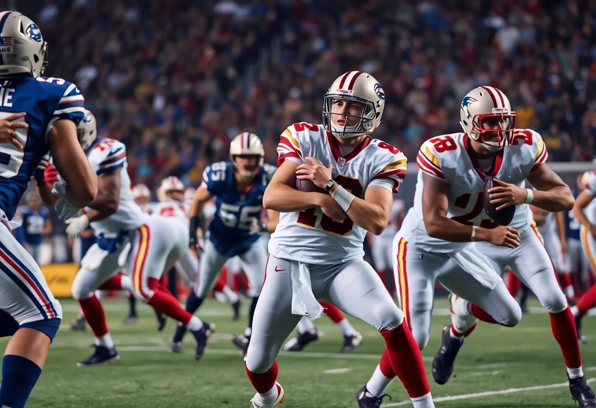 Indianapolis Colts quarterback injured during a game