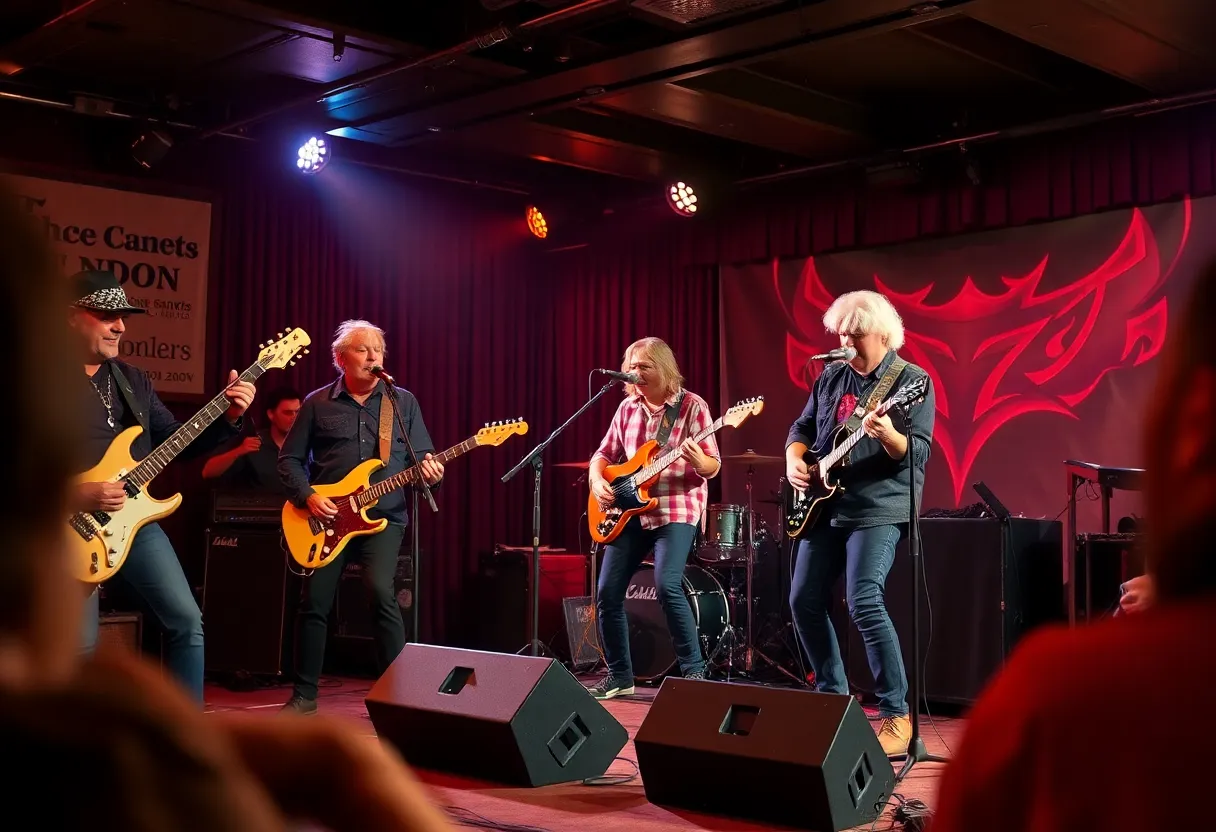 Crystal Ship performing a tribute concert to The Doors at West Shore Theatre.