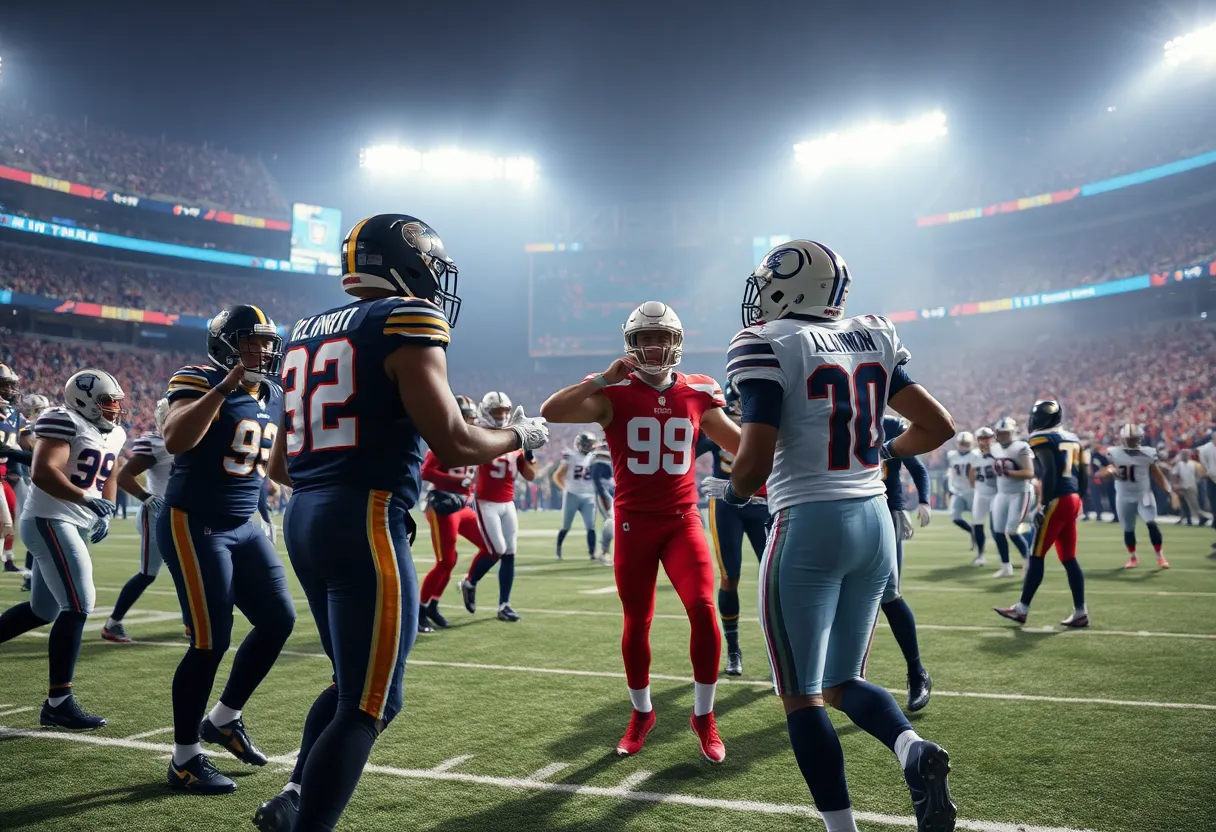 Denver Broncos celebrate their overtime victory against Washington Commanders