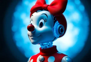 AI generated video featuring Disney characters