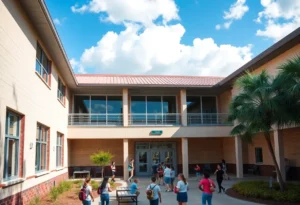 Public school building in Jacksonville, Florida