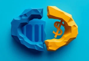 Visual representation of the Federal Reserve's economic challenges and interest rate decisions.