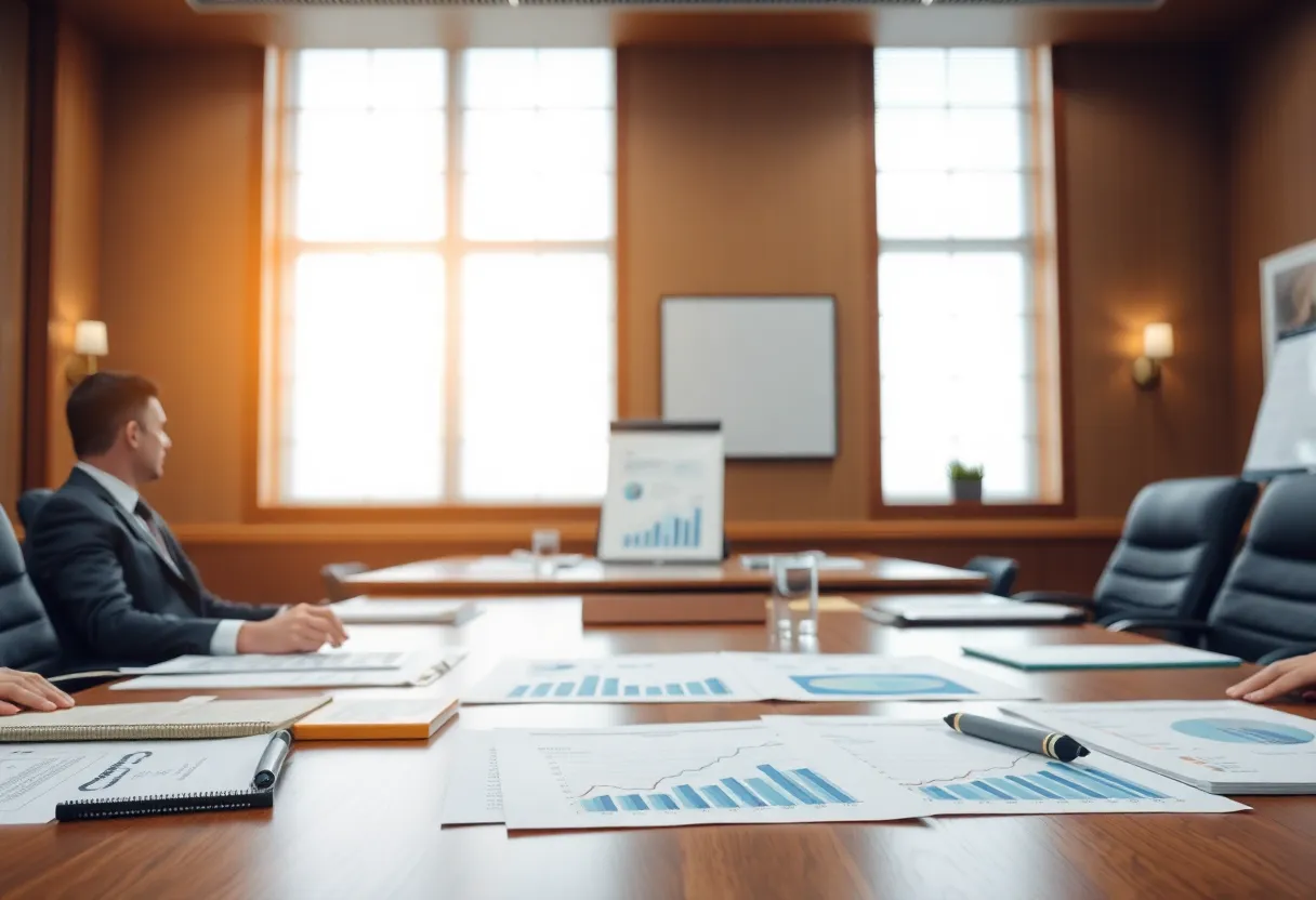 A meeting focused on reforming financial oversight regulations