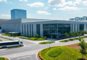 Architectural rendering of the Graybar facility in Atlanta