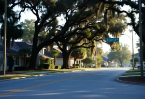 Begonia Road neighborhood in Jacksonville, Florida