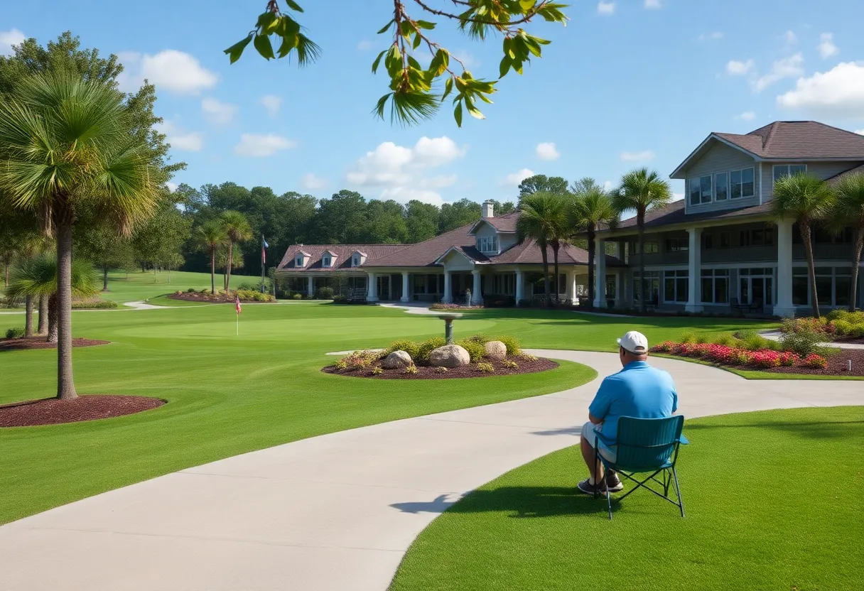 Renovated Jacksonville country club with modern amenities