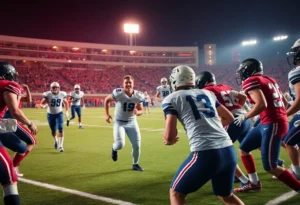Jacksonville Jaguars players in action against the Indianapolis Colts