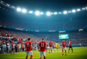 Jacksonville Jaguars players celebrating a victory on the field.