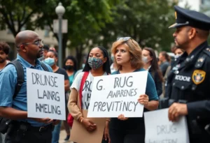 Community outreach program in Jacksonville addressing overdose prevention