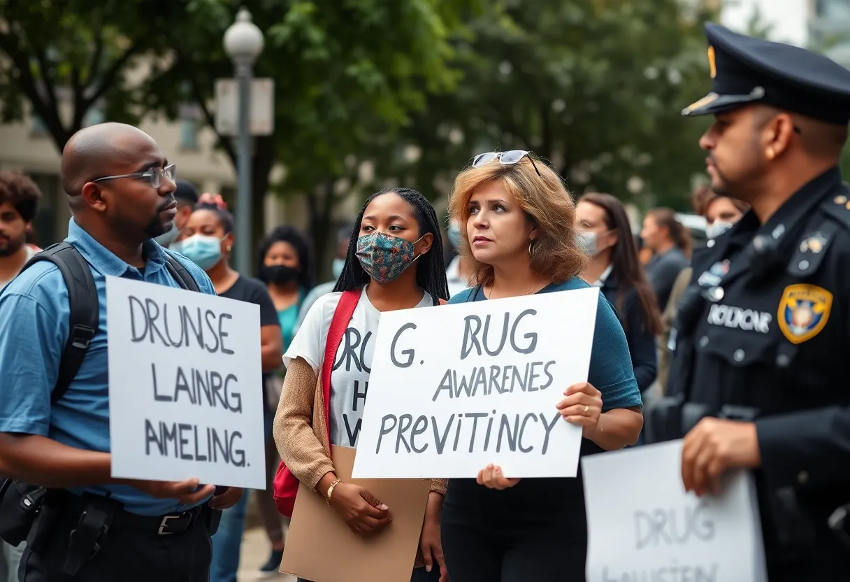 Community outreach program in Jacksonville addressing overdose prevention