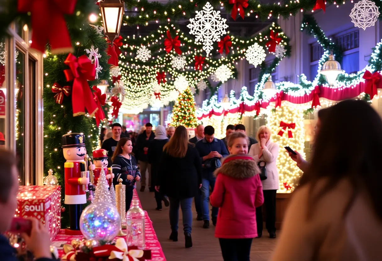 Festive events in Jacksonville, including Nutcracker performance and holiday activities