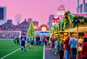 Festive events in Jacksonville showcasing sports and holiday celebrations