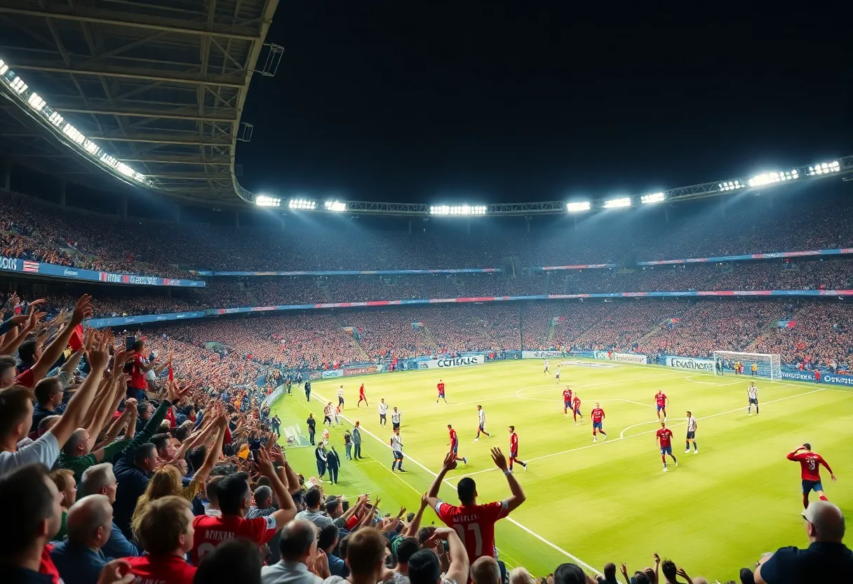 Jacksonville Jaguars players celebrating a victory on the field