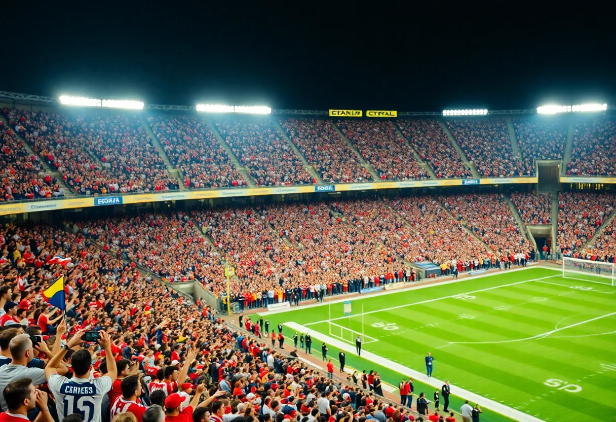 Fans cheering at Jacksonville Jaguars game against Indianapolis Colts