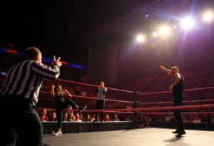 NXT Championship match between Kendal Grey and Jacy Jayne