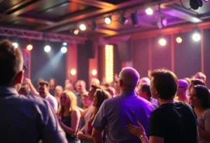 Audience enjoying a Lil Duval performance at Levity Live