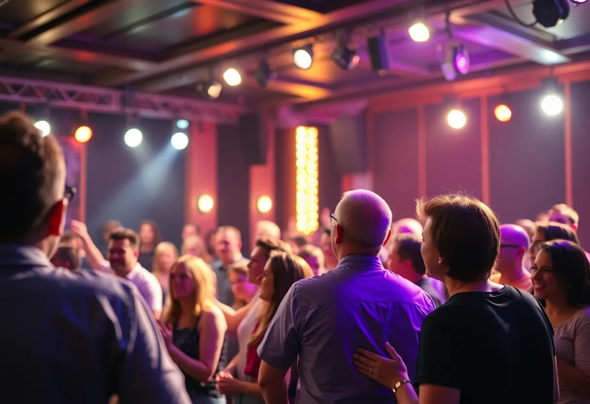 Audience enjoying a Lil Duval performance at Levity Live