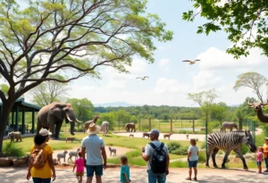 Wildlife at Lion Country Safari Park in Florida