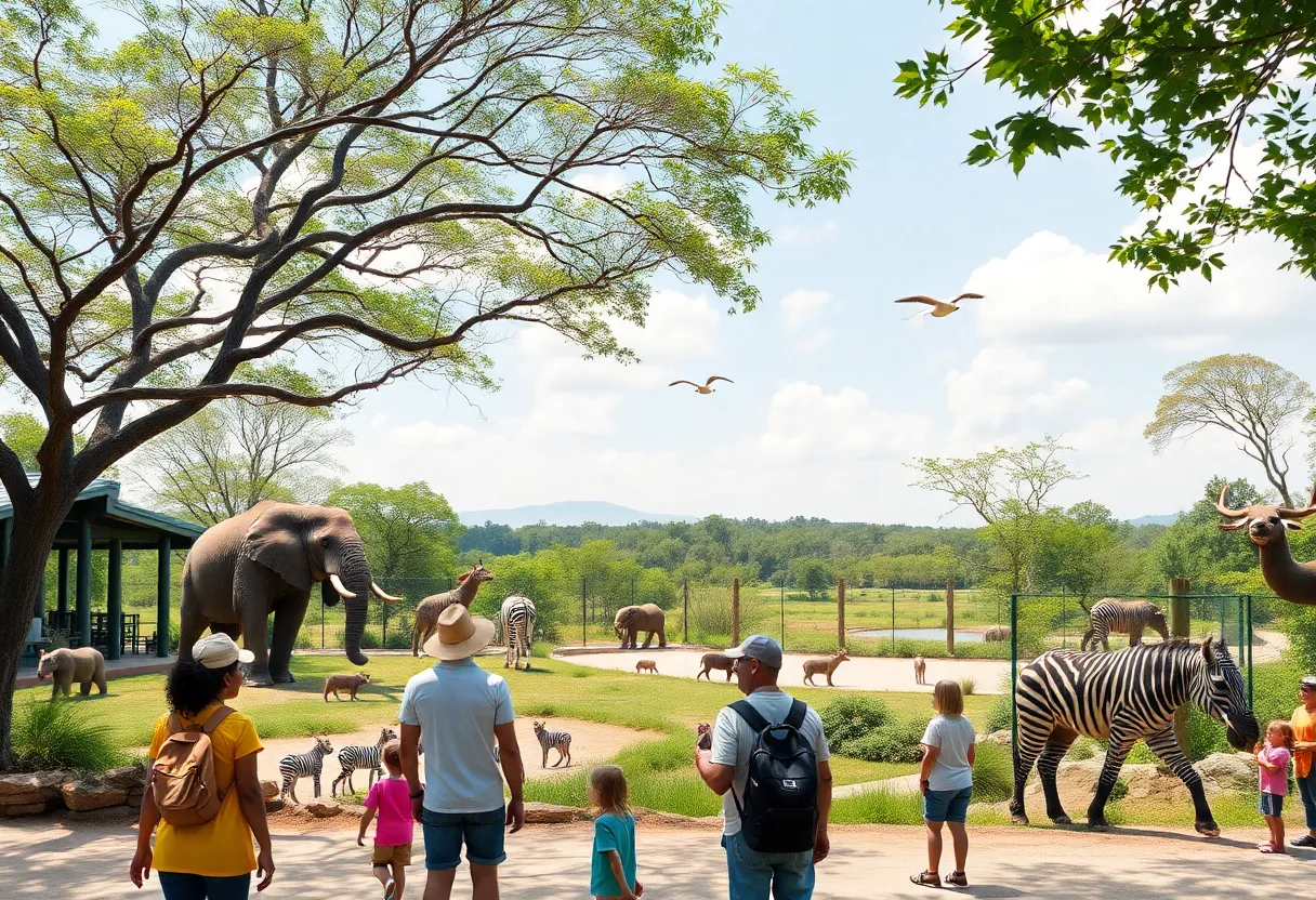 Wildlife at Lion Country Safari Park in Florida