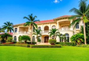 Elegant luxury mansion in Palm Beach's real estate market