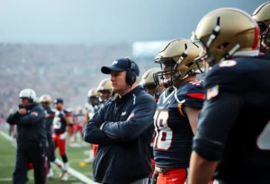 New York Jets team on the sidelines during a game