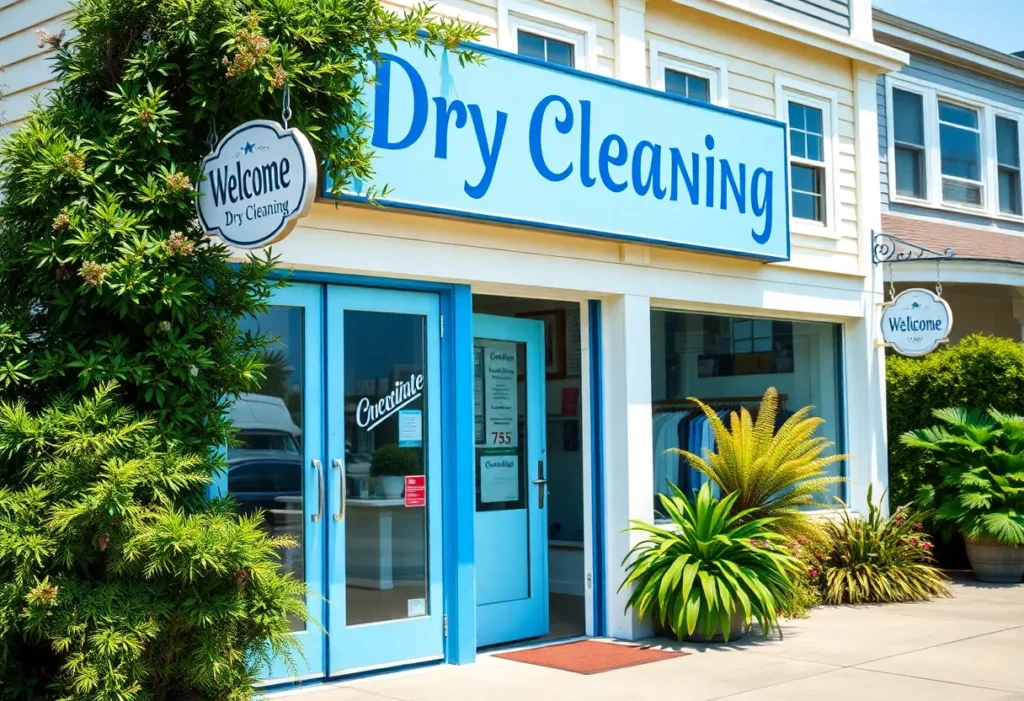 Exterior view of Oceanside Cleaners' new St. Augustine location.