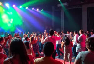 Orchestra Fuego performing at the Festival De Los Músicos