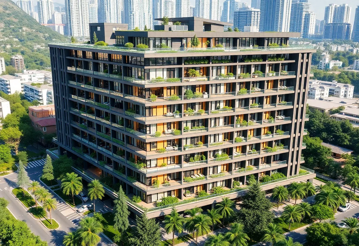 Luxury condominium project in Doral, Florida